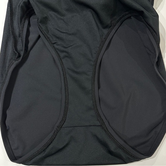 Bleu Rod Beattie Let’s Get KnottyLace-Front One-Piece Black And White Swimsuit - Picture 5 of 9